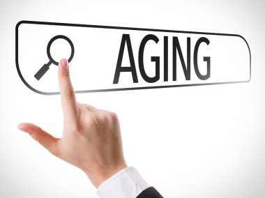 Arama çubuğunda yazılı yaşlanma