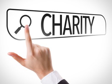 Arama çubuğunda yazılı sadaka