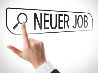 Yeni iş arama çubuğunda yazılı