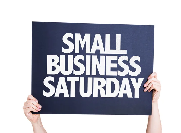 Small Business Saturday — Stock Photo, Image