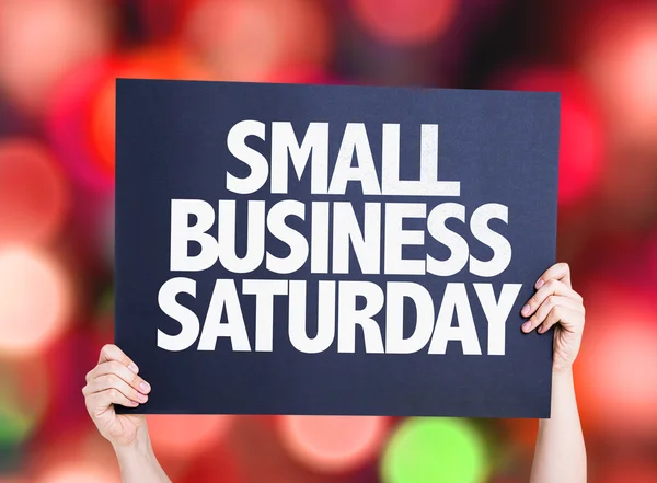 Small Business Saturday — Stock Photo, Image