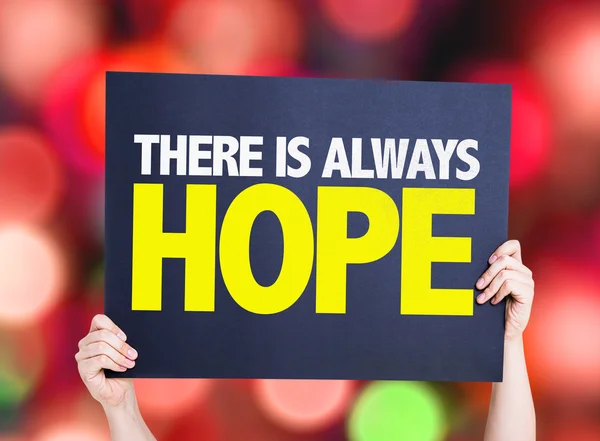 Há sempre esperança. — Fotografia de Stock