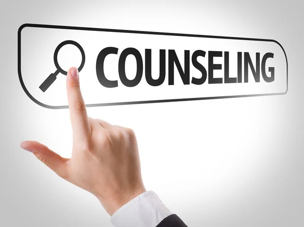 Counseling written in search bar — Stock Photo, Image