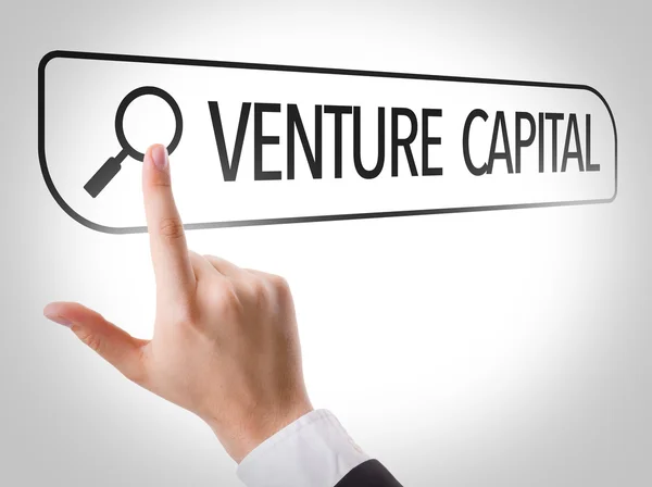 Venture Capital written in search bar — Stock Photo, Image