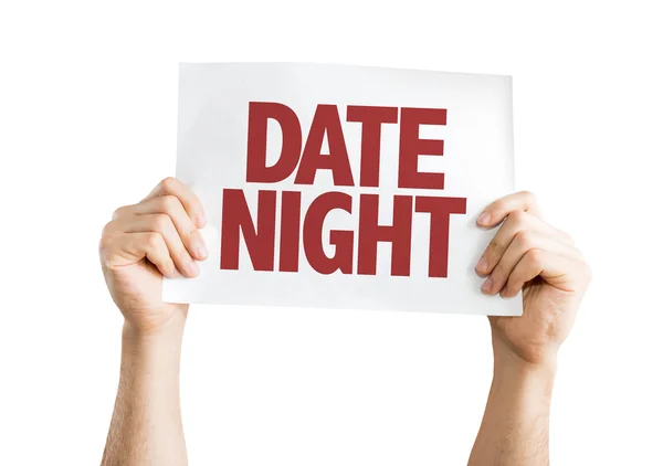 Date Night card — Stock Photo, Image