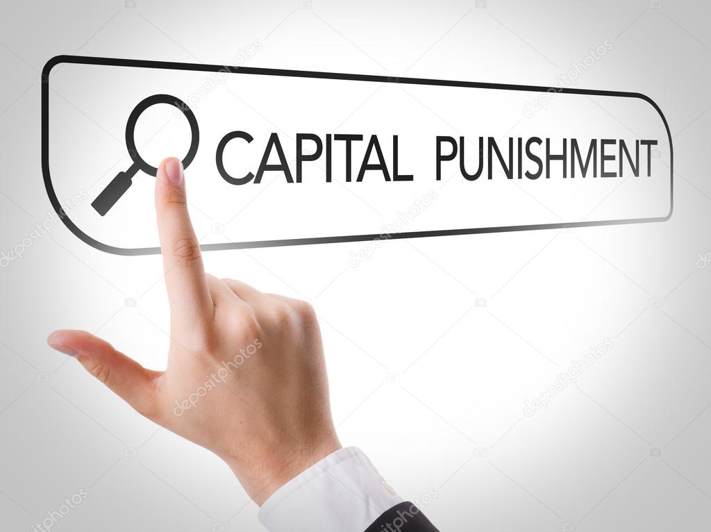 Capital Punishment written in search bar