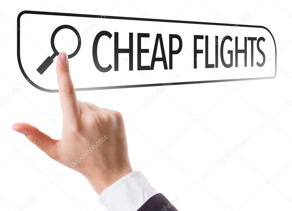 Cheap Flights written in search bar