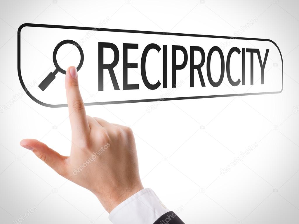 Reciprocity written in search bar — Stock Photo © gustavofrazao 84015842