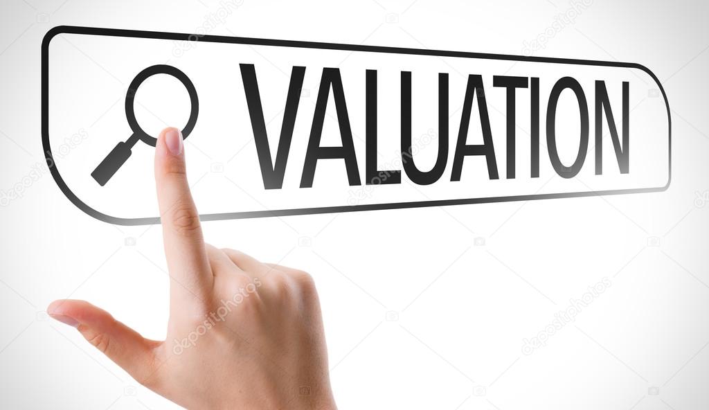 Valuation written in search bar