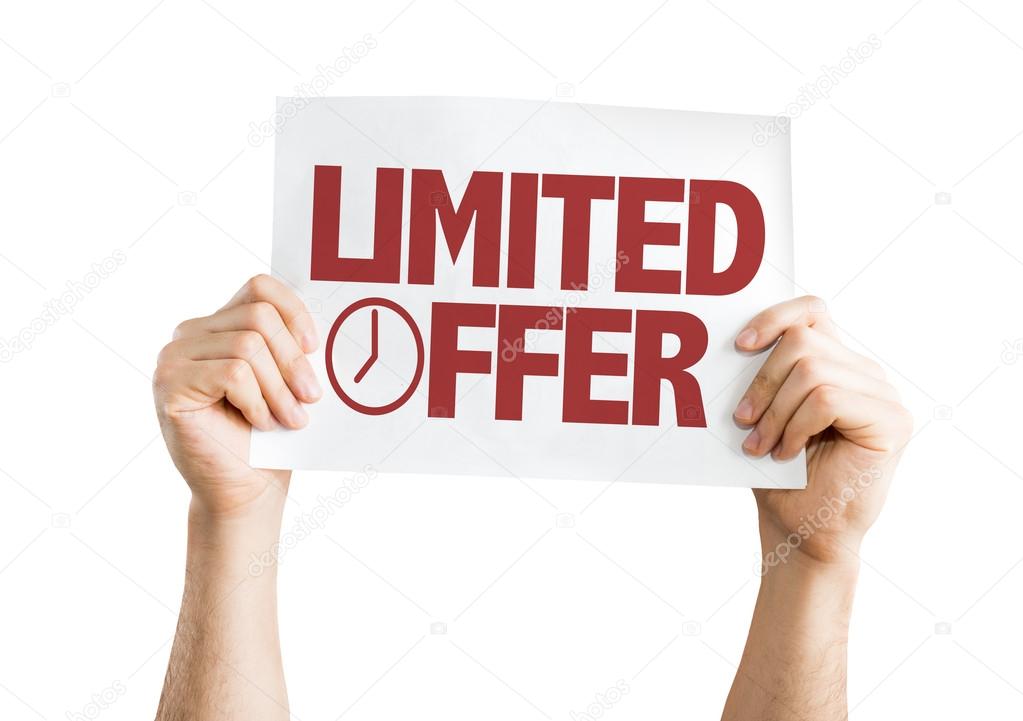 Limited Offer card