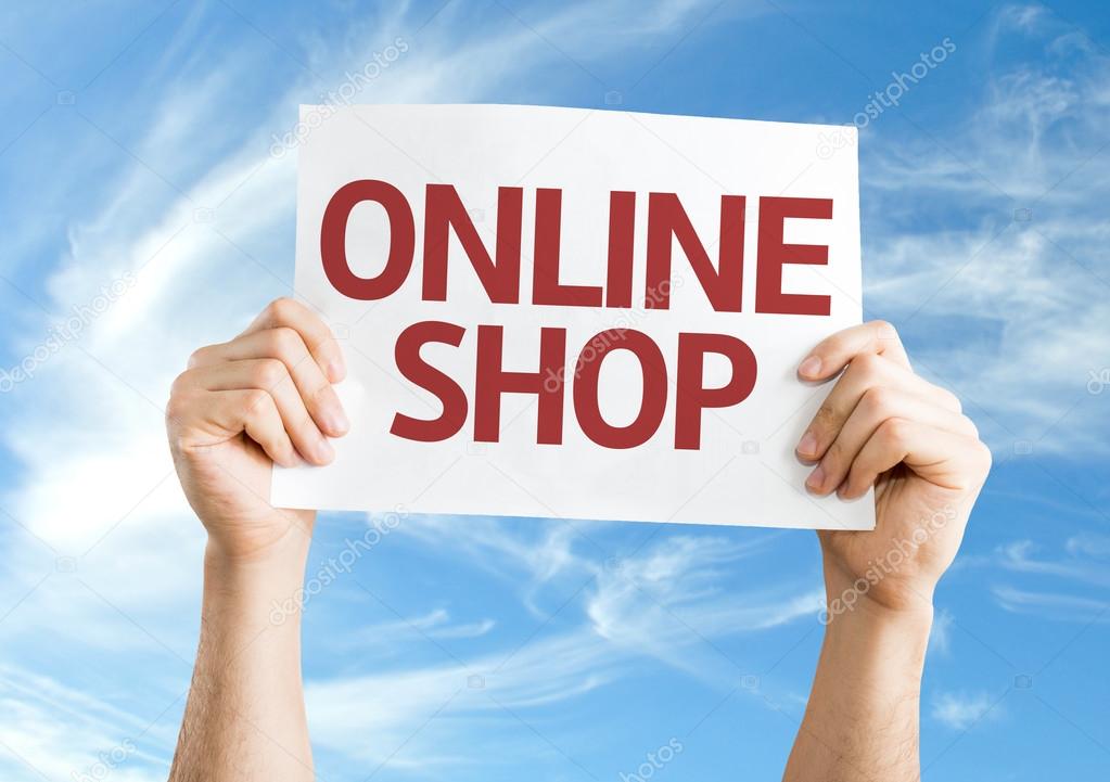 Online Shop card