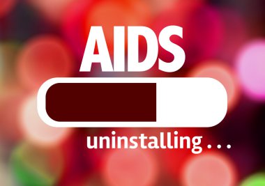 Bar kaldırma metin ile: AIDS