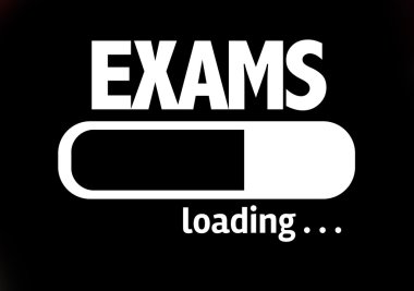 Bar yükleme metin ile: sınavları