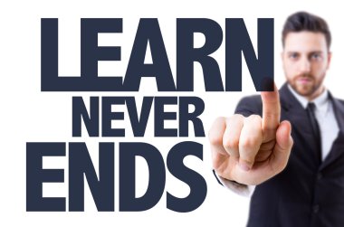 İş adamı işaret metni