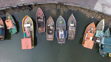 Native Community Boat Pier clipart