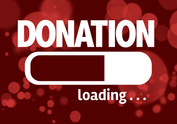 Bar Loading with the text: Donation