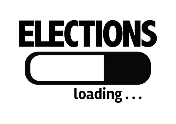 Φόρτωση μπαρ με το κείμενο: εκλογές — Φωτογραφία Αρχείου
