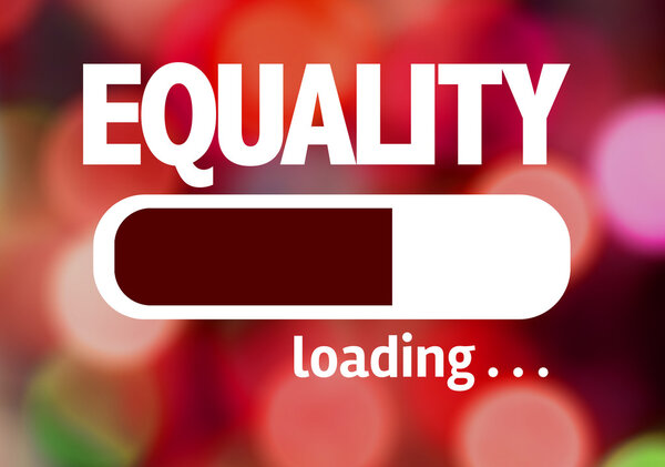 Загрузка с текстом: Равенство
