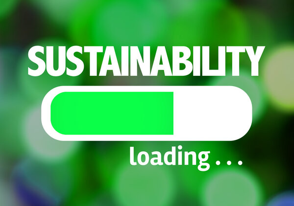 Bar Loading with the text: Sustainability