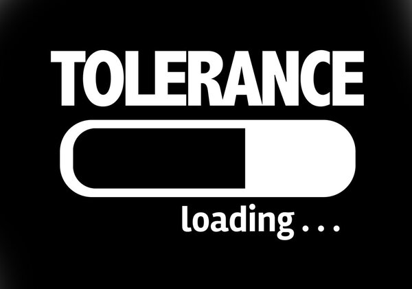 Bar Loading with the text: Tolerance