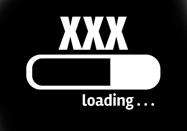 Bar Loading with the text: XXX — Stock Photo, Image