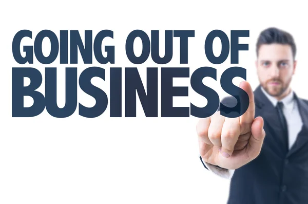 Business man pointing the text — Stock Photo, Image