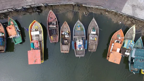 Cais de barco comunitário nativo — Fotografia de Stock