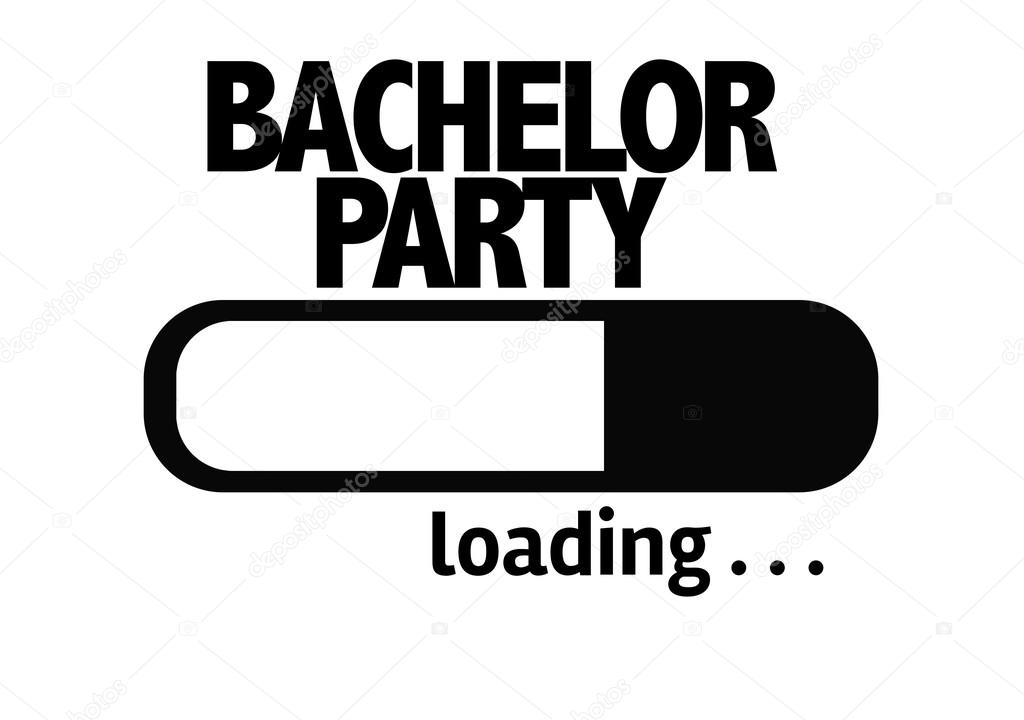 Bar Loading with the text: Bachelor Party