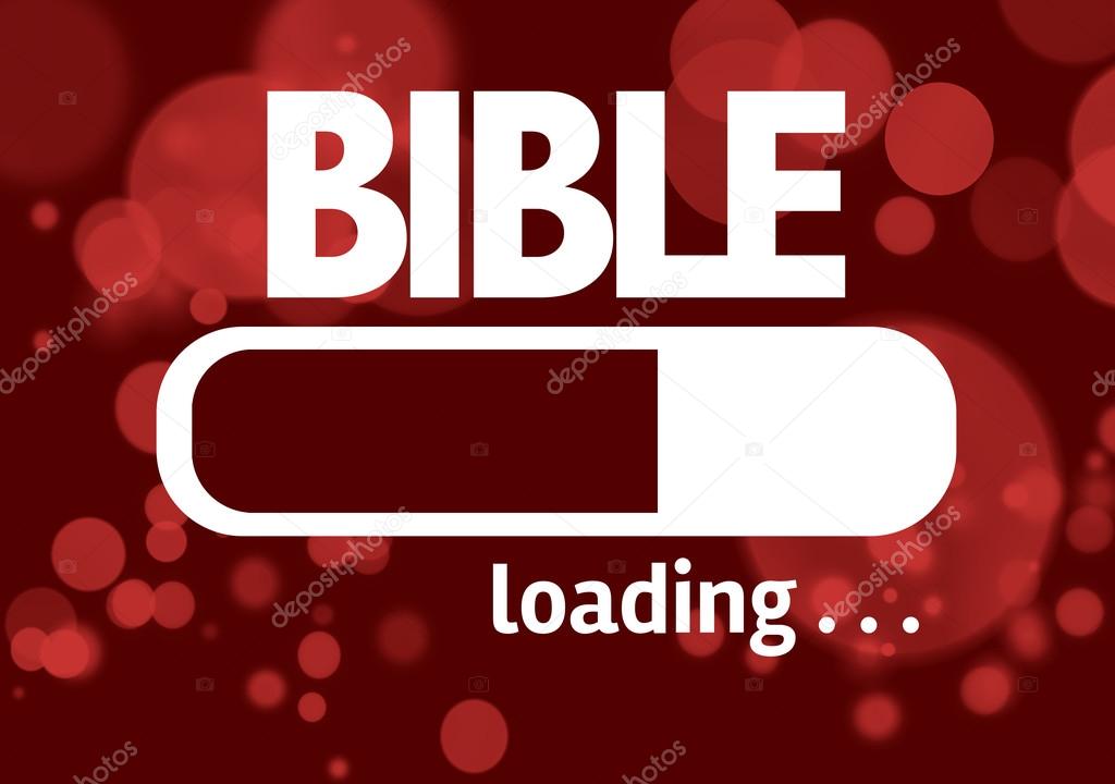 Bar Loading with the text: Bible