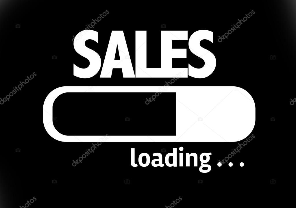 Loading with the text: Sales