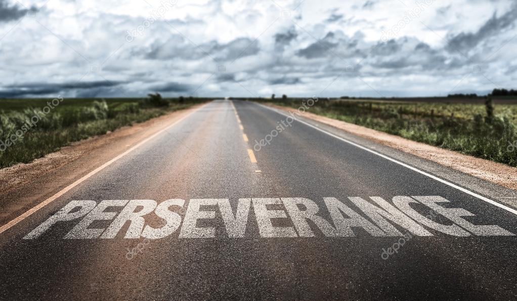 Perseverance on rural road