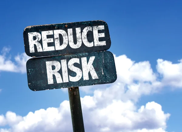 Reduce Risk sign — Stock Photo, Image