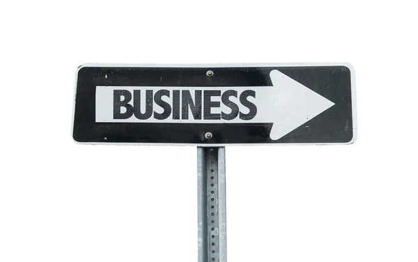 Business riktning tecken — Stockfoto