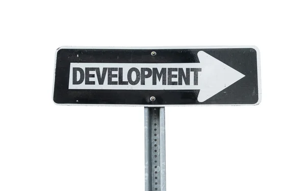 Development direction sign — Stock Photo, Image