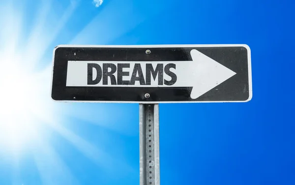 Dreams direction sign — Stock Photo, Image