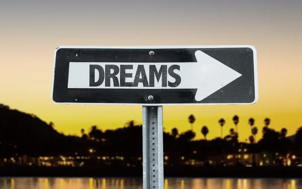 Dreams direction sign — Stock Photo, Image