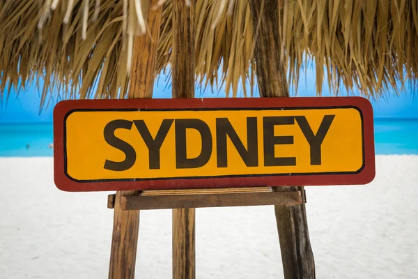 Sydney text sign — Stock Photo, Image