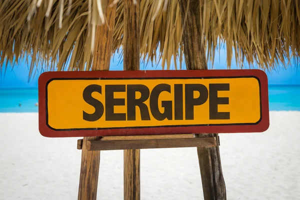 Sergipe text sign — Stock Photo, Image