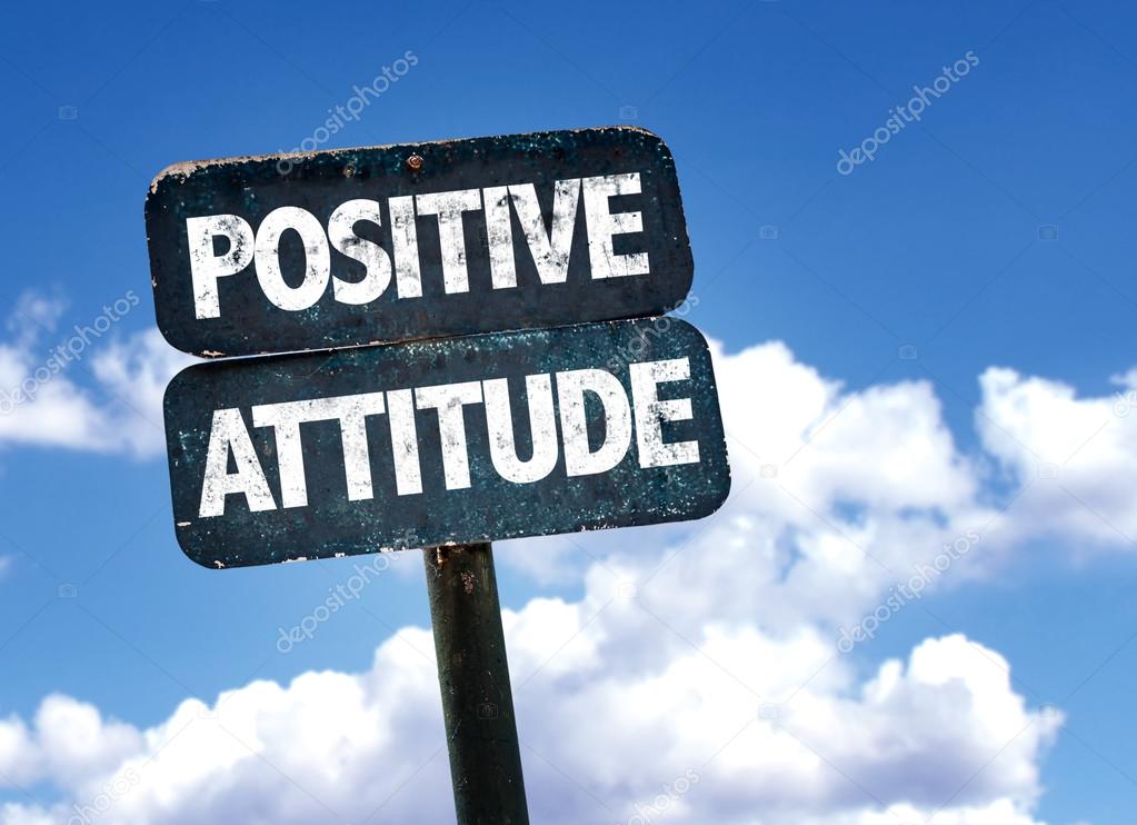 Positive Attitude sign