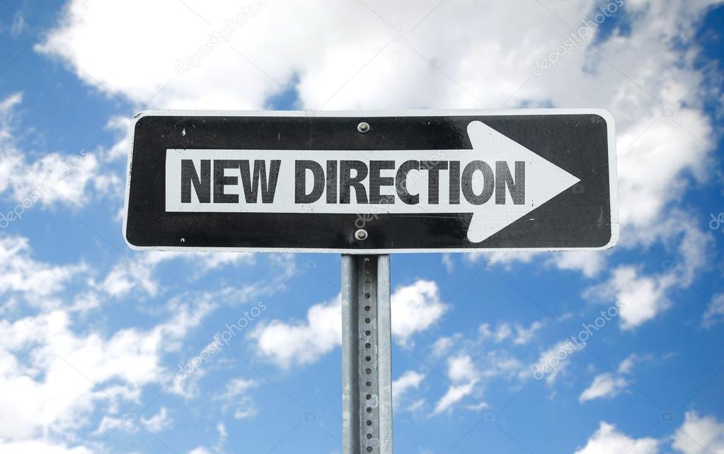 New Direction direction sign