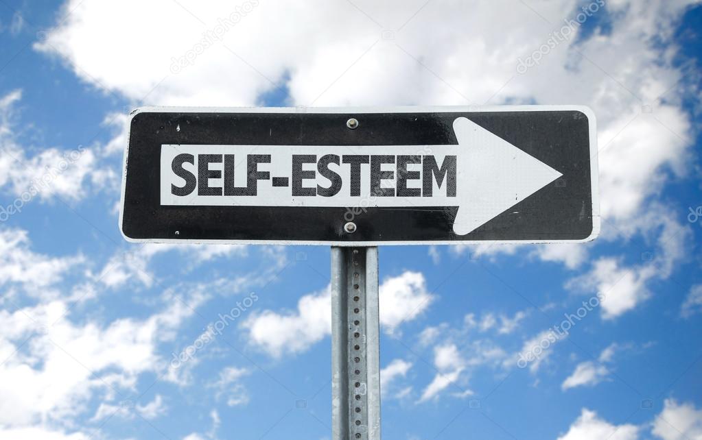 Self-Esteem direction sign