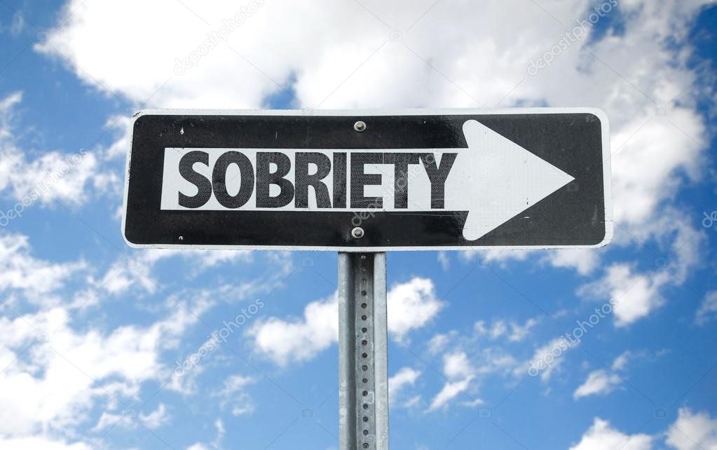 Sobriety direction sign