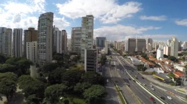 Ibirapuera Parkı havadan görünümü