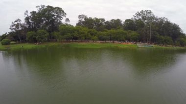 Ibirapuera Parkı havadan görünümü