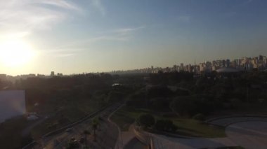 Sao Paulo Ibirapuera Park şehir