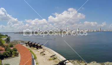 Küba Adası'nın panoramik görünüm