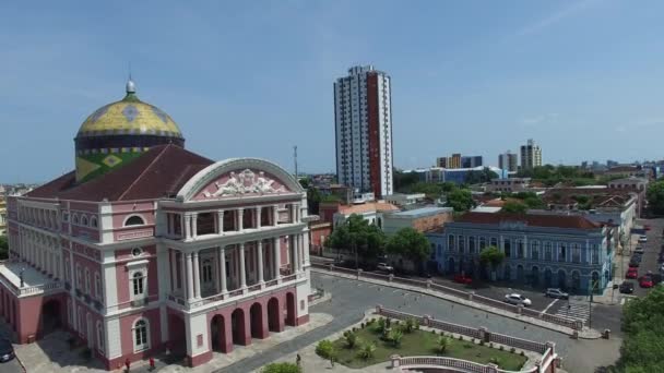 El Teatro Amazonas, Manaus — Vídeos de Stock