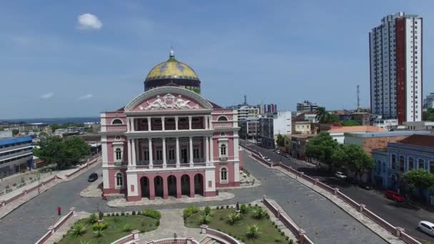 El Teatro Amazonas, Manaus — Vídeos de Stock
