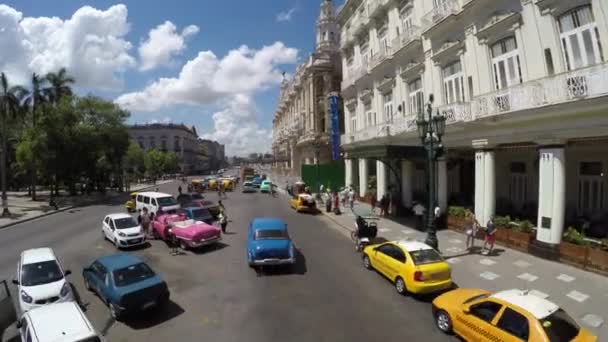 Водіння стара Гавана, Куба — стокове відео