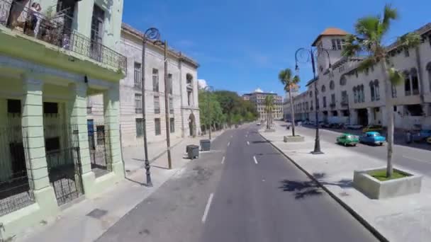 Rijden in Havana, Cuba — Stockvideo